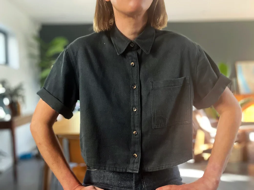 French Navy Seneca Shirt - Image 8