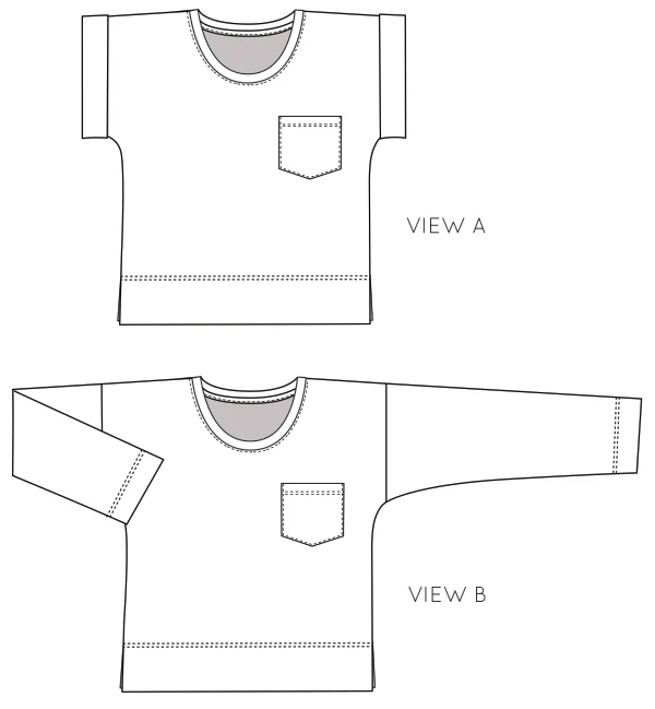 French Navy Astair Tee - Image 7