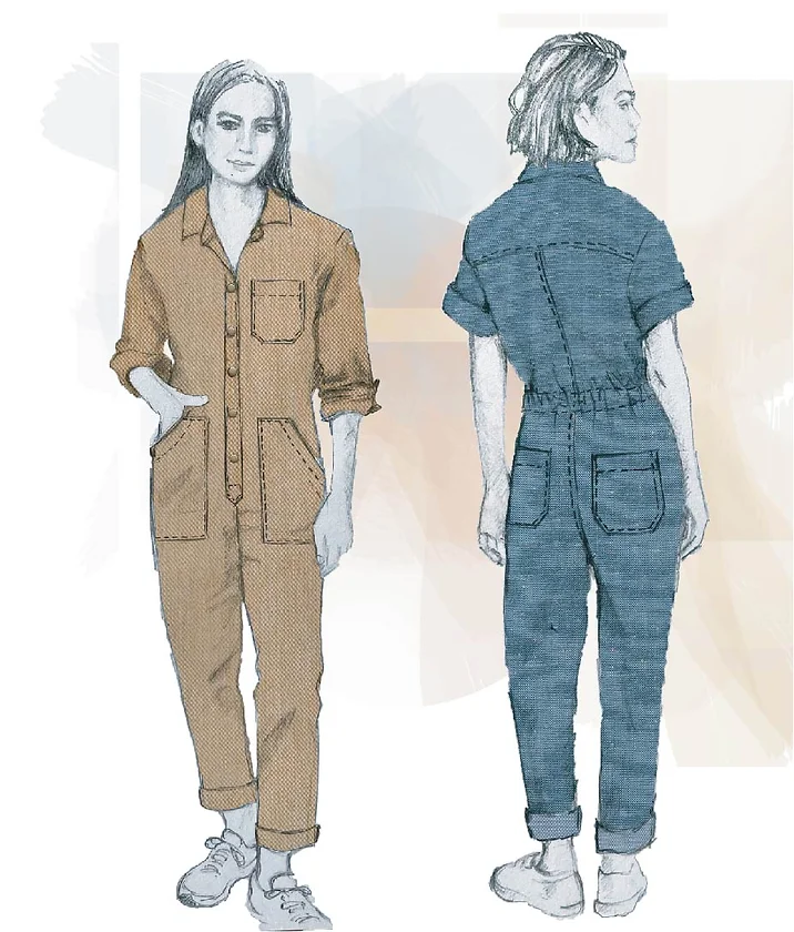 French Navy Circa Overalls - Image 12