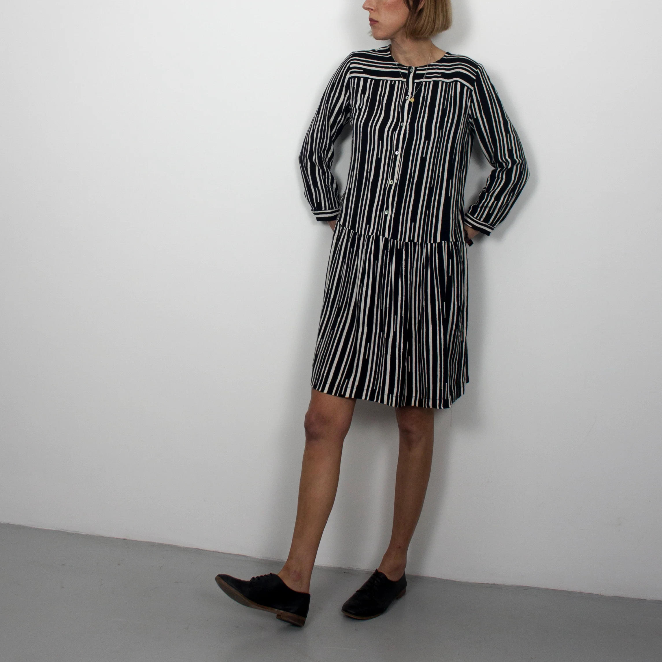 French Navy Fleetwood Dress - Image 9
