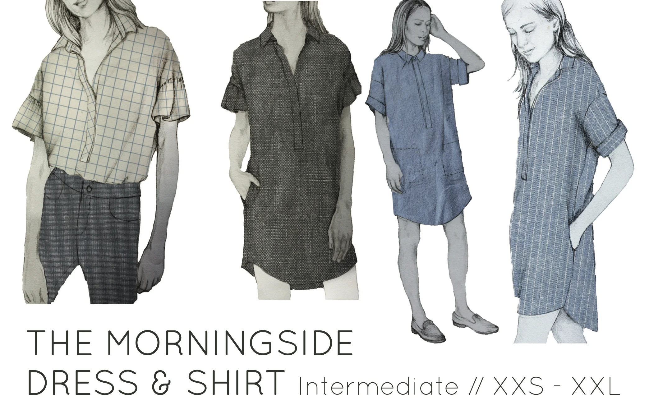 French Navy Morningside Dress and Shirt - Image 7