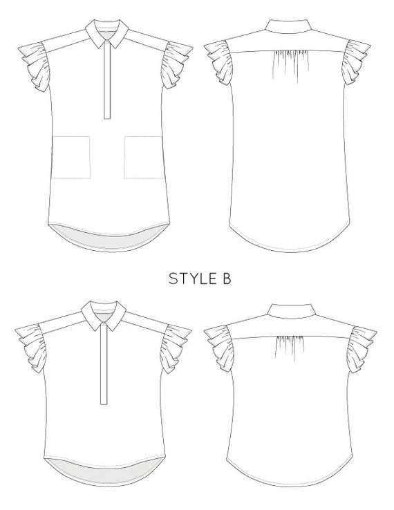 French Navy Morningside Dress and Shirt - Image 9