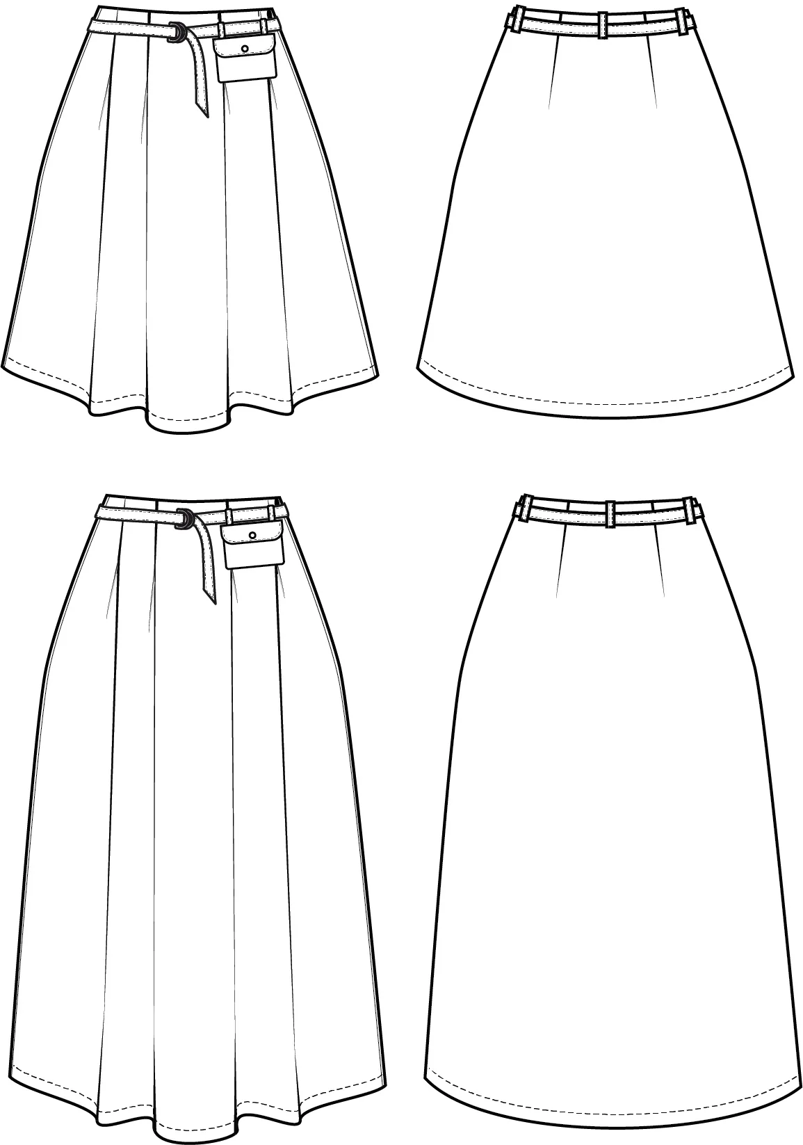 Friday Pattern Company Bernadette Skirt - Image 10
