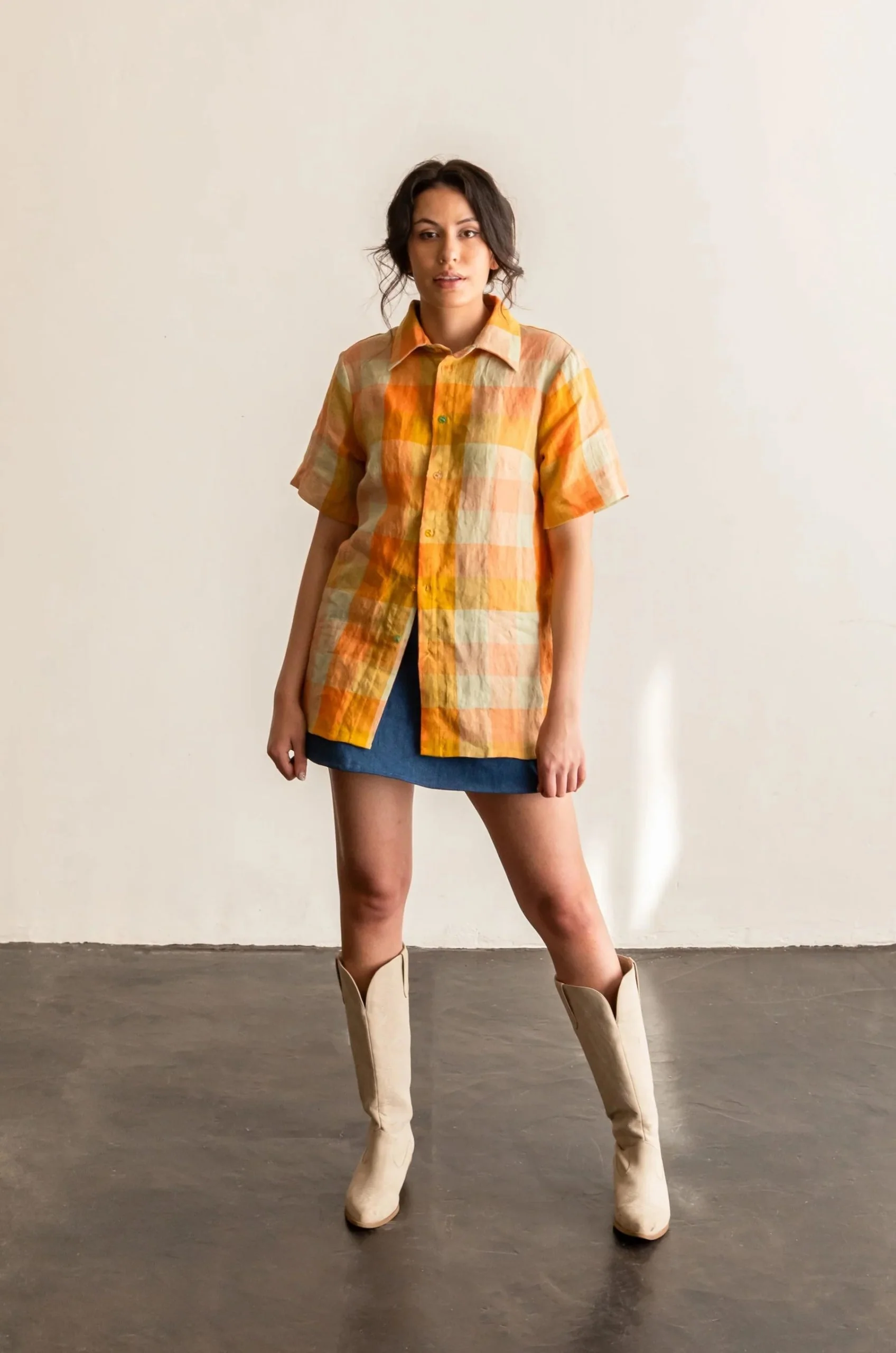 Friday Pattern Company Butano Button Up - Printed copy shop (+£7.00)