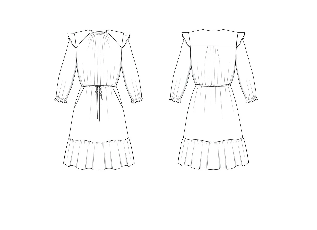 Friday Pattern Company Davenport Dress - Image 10