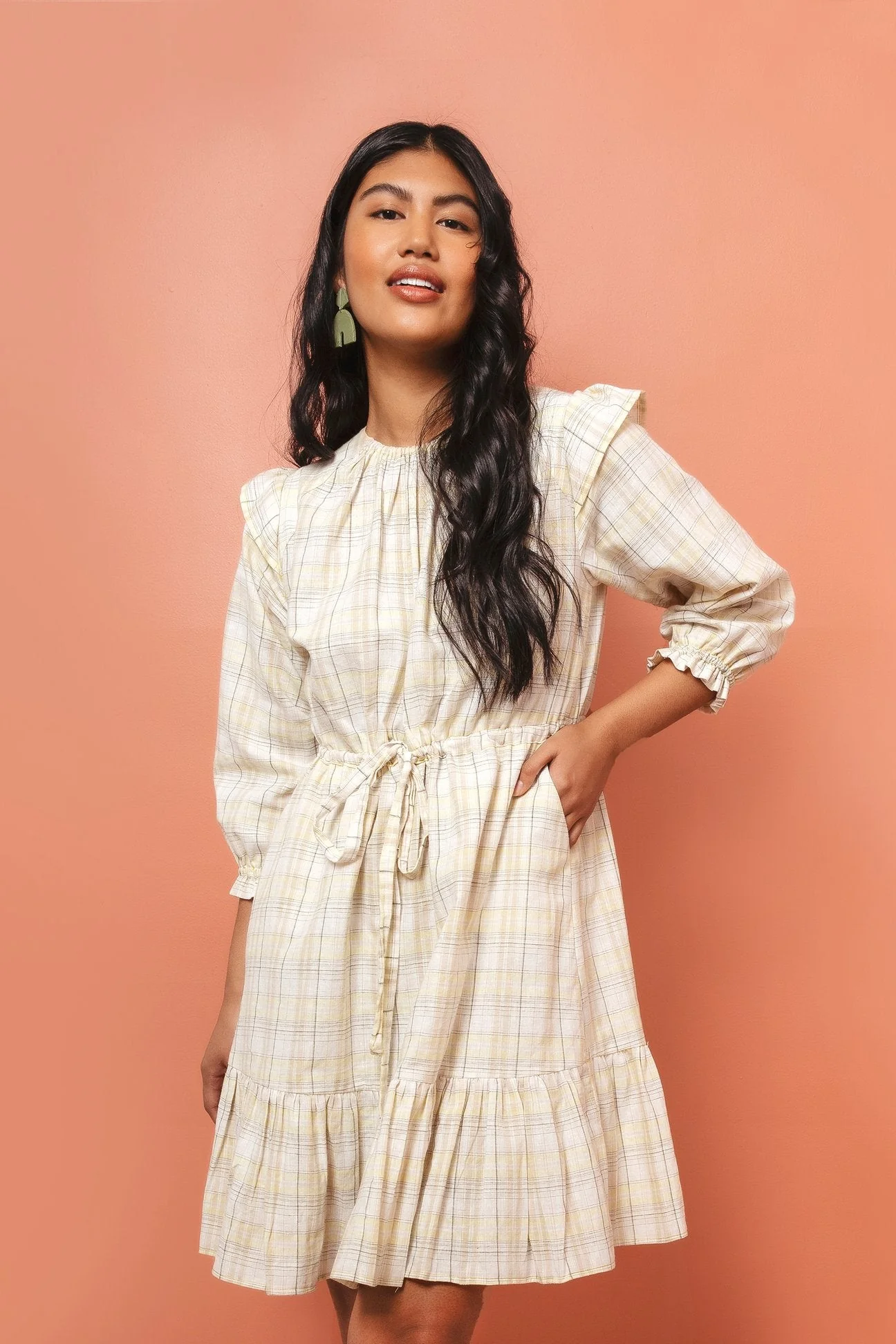 Friday Pattern Company Davenport Dress - Printed copy shop SIZES 1X - 7X (£7.00)