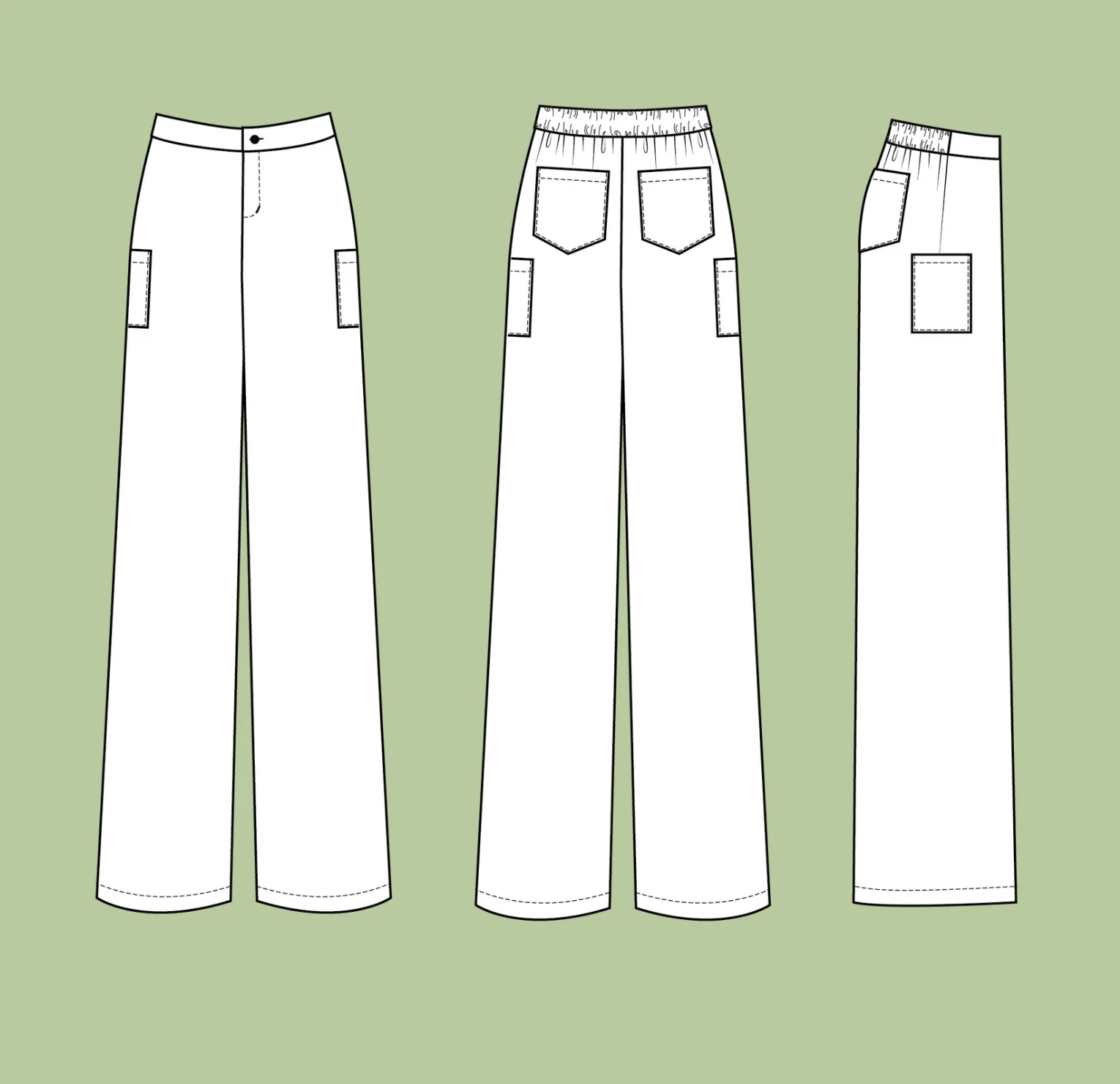 Friday Pattern Company Flâneur Pants - Image 16