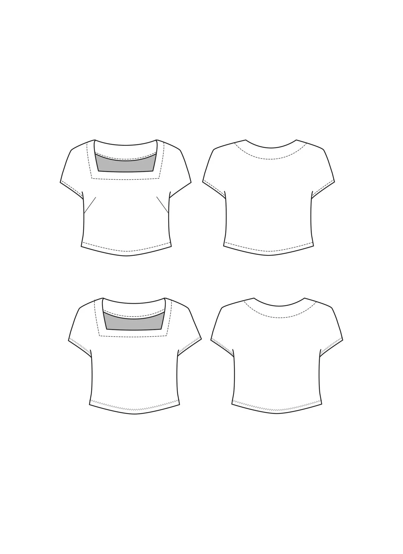 Friday Pattern Company Square Neck Top - Image 12