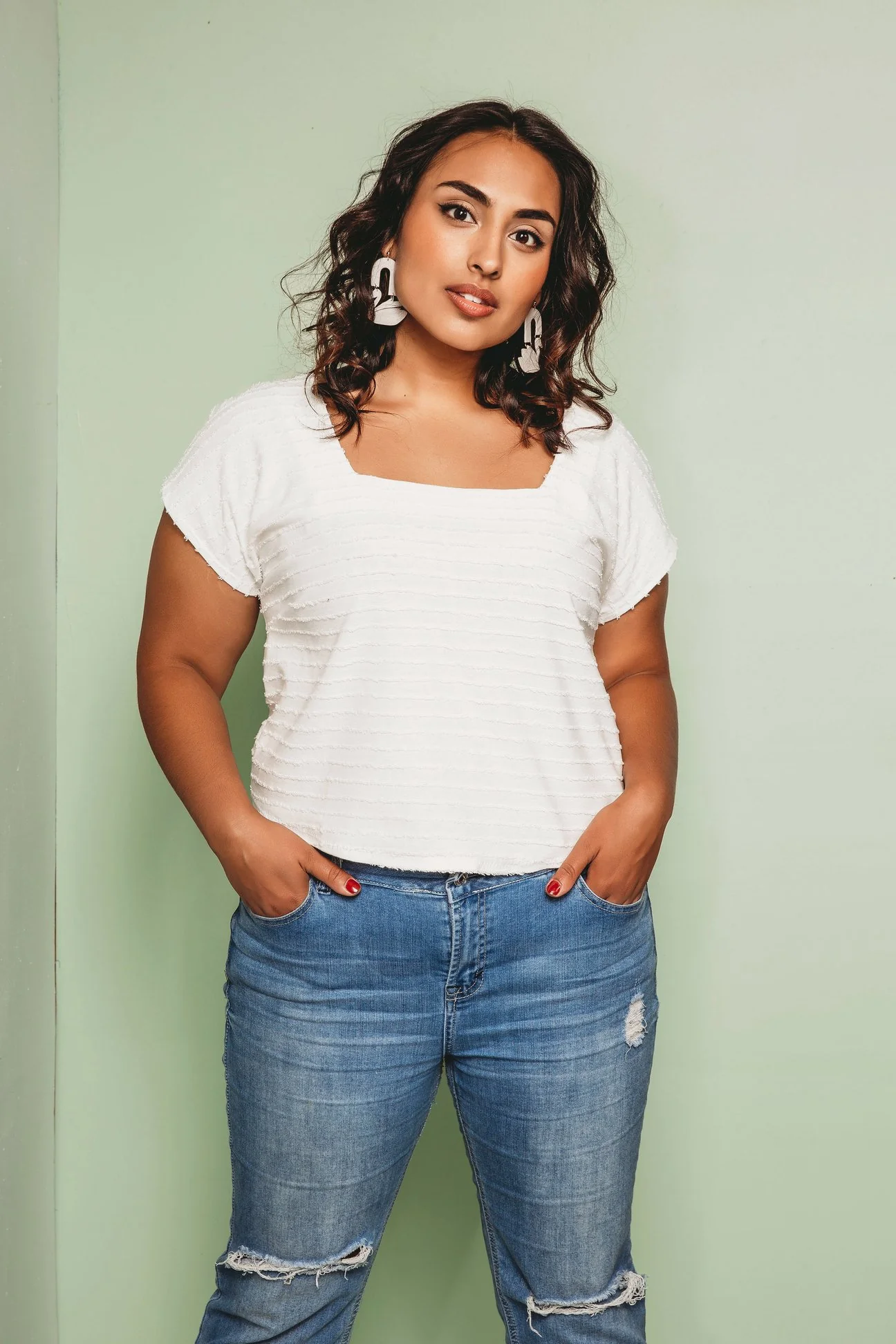 Friday Pattern Company Square Neck Top - Image 8