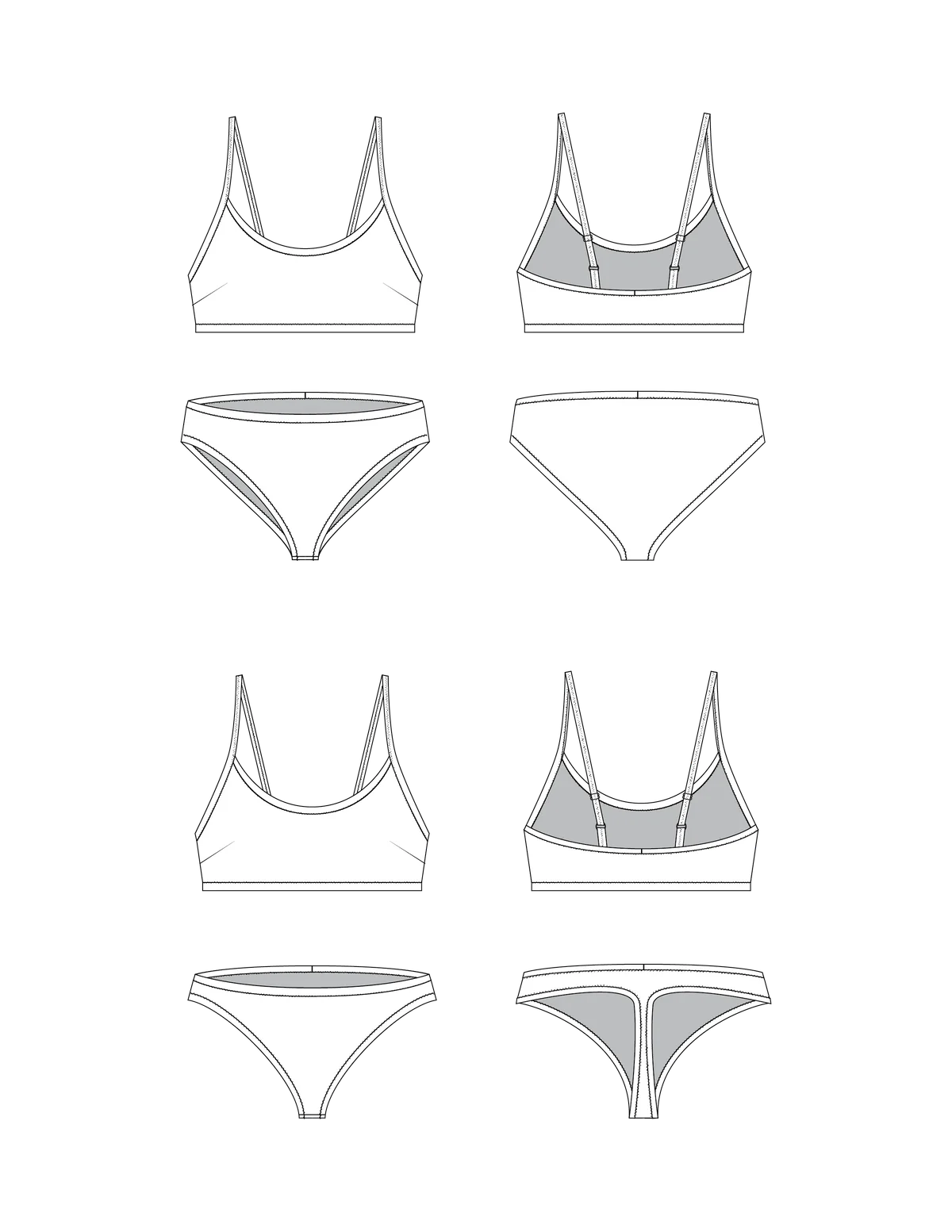Friday Pattern Company Twin Lakes Two Piece - Image 18