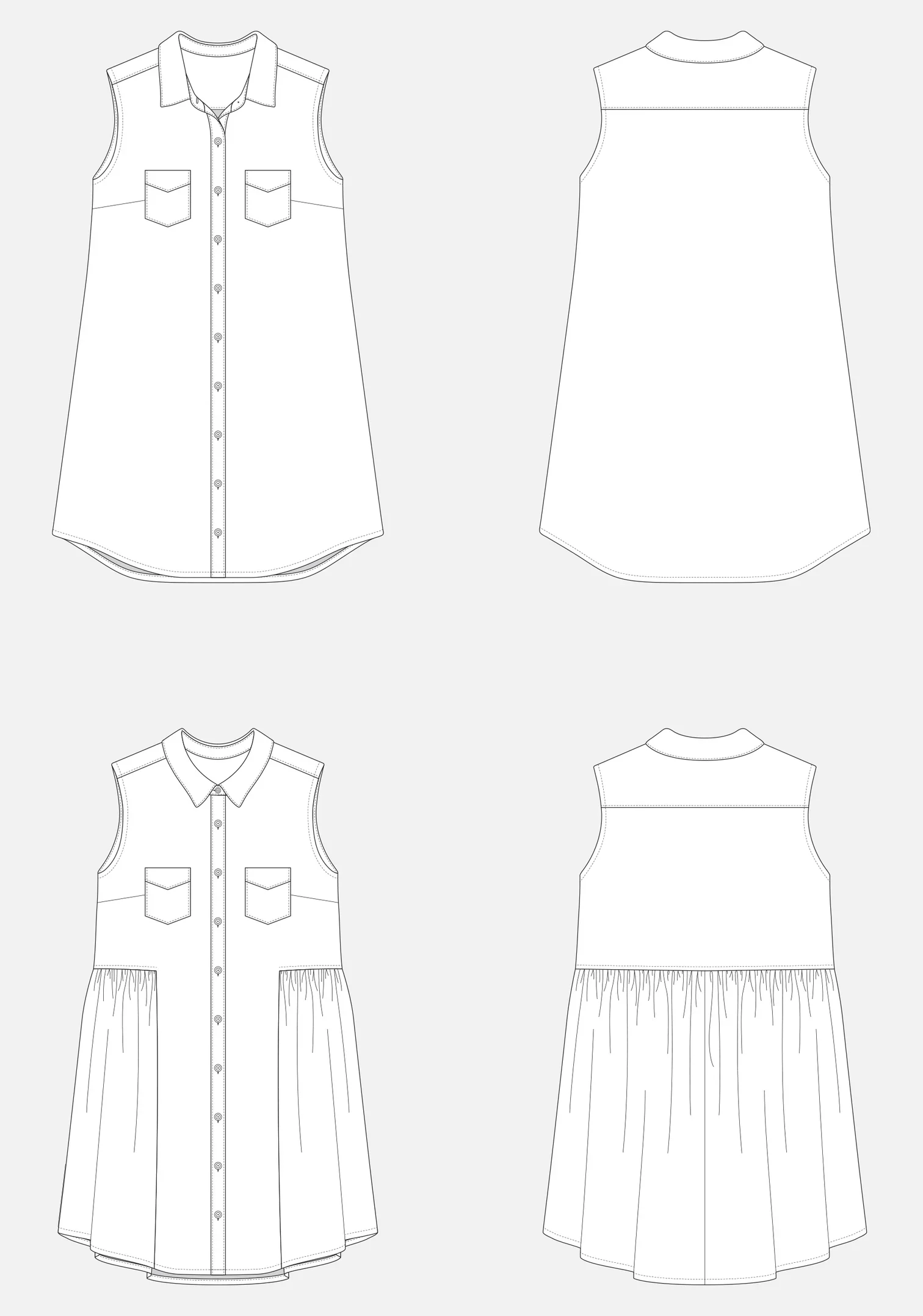 Grainline Studio Alder Shirtdress - Image 14