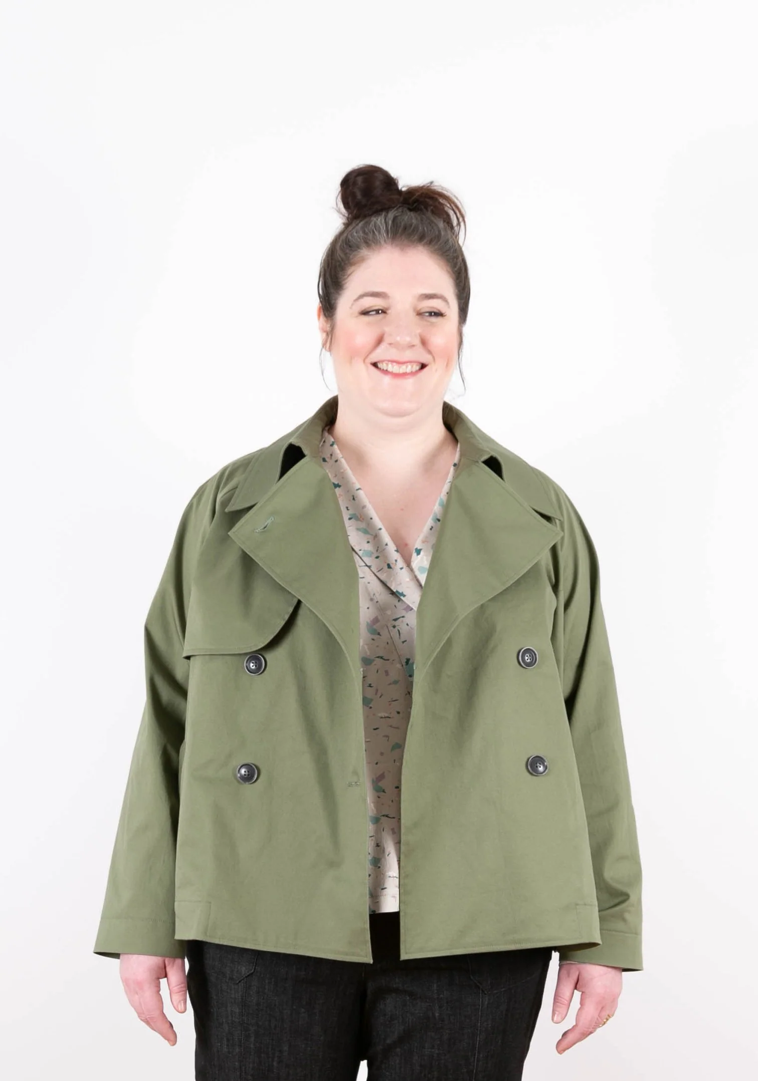 Grainline Studio Cortland Trench - Image 12