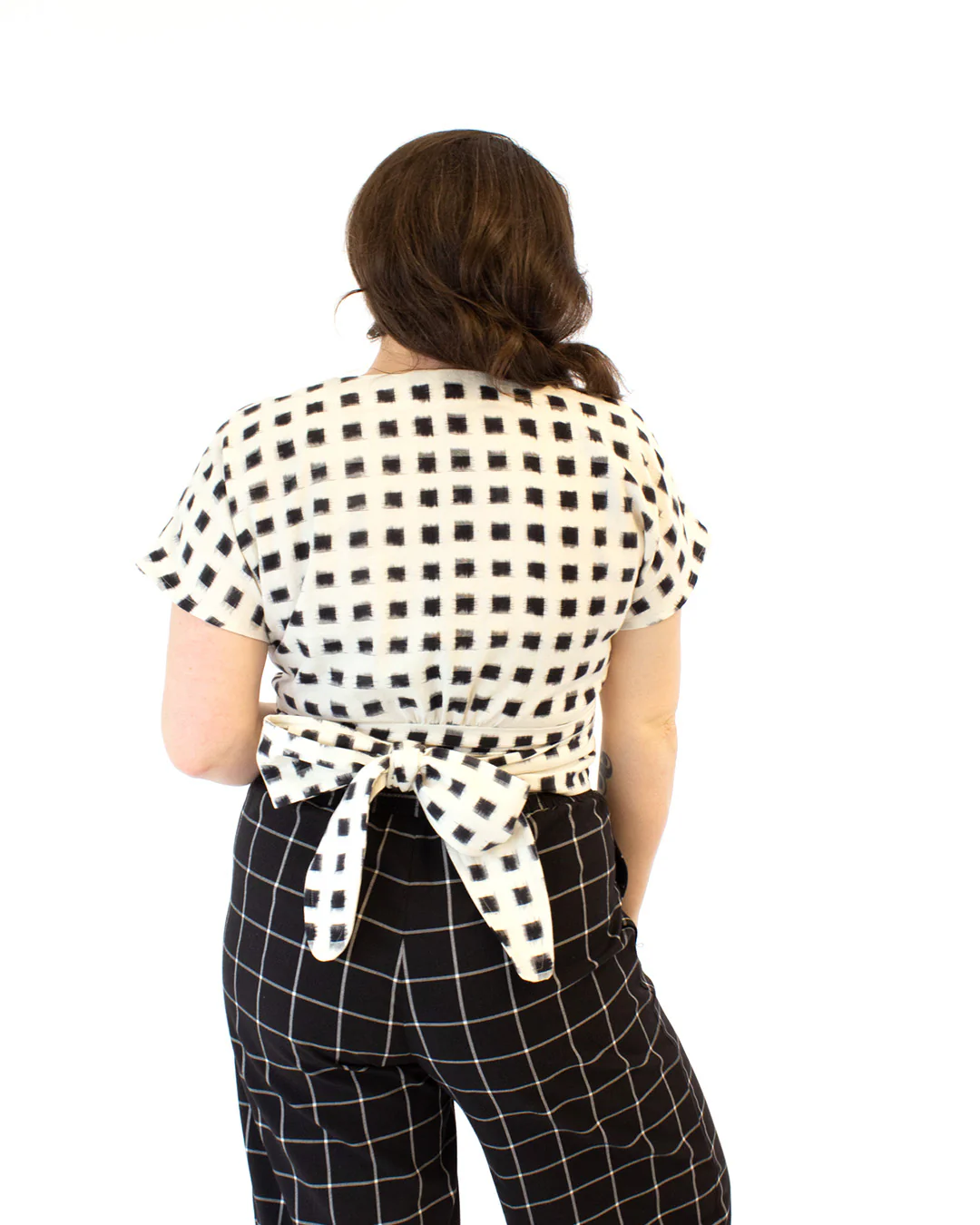 Helen's Closet Cassidy Wrap Top - Image 3
