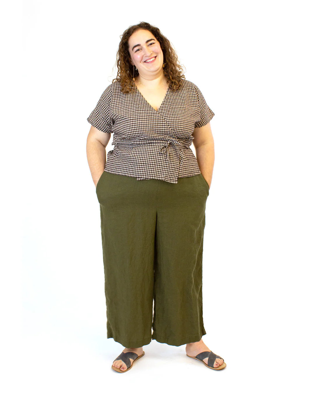 Helen's Closet Cassidy Wrap Top - Image 5
