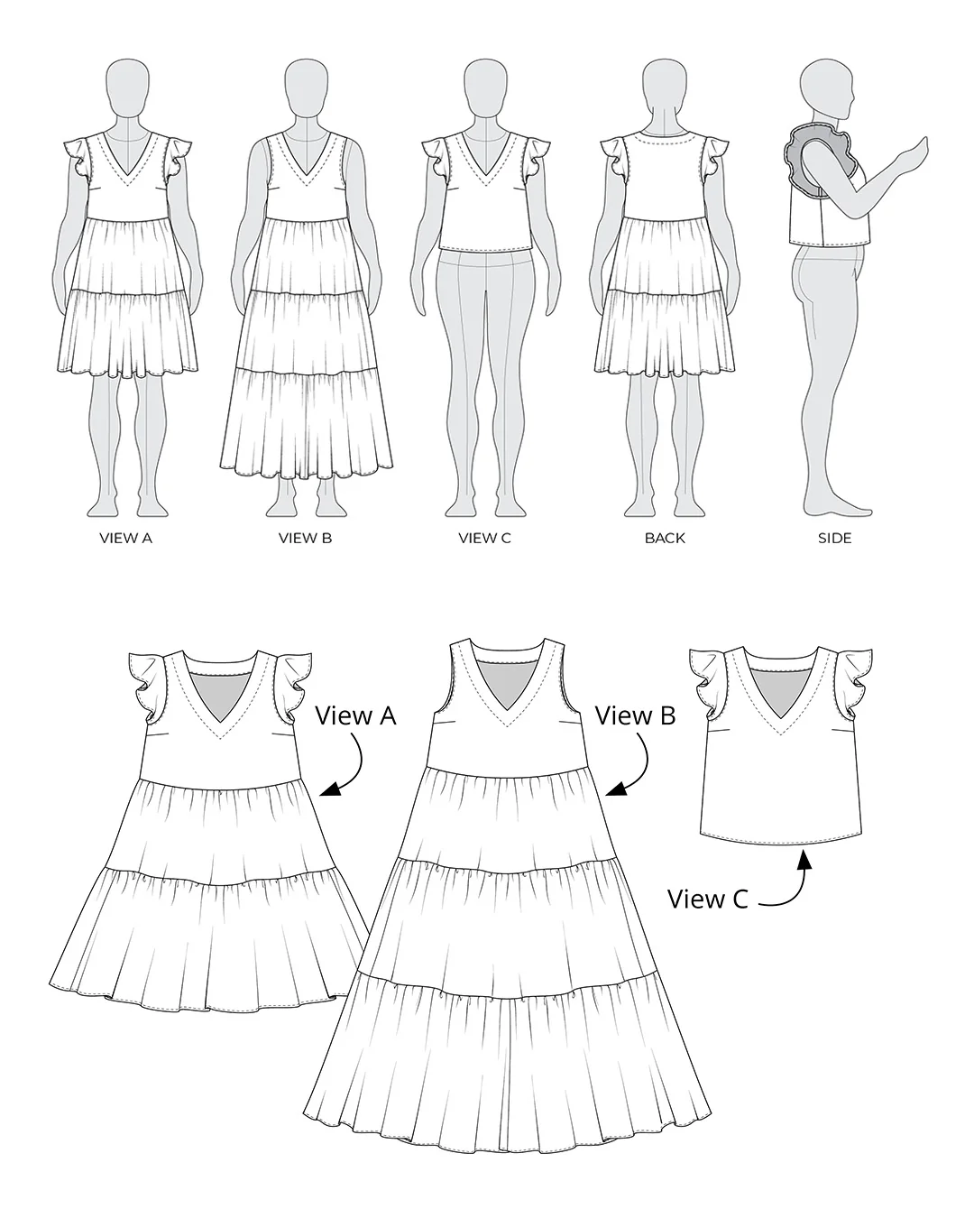 Helen's Closet Lawrence Top and Dress - Image 20