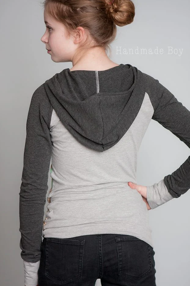 Hey June Handmade Child/Teen Camden Raglan Top - Image 4