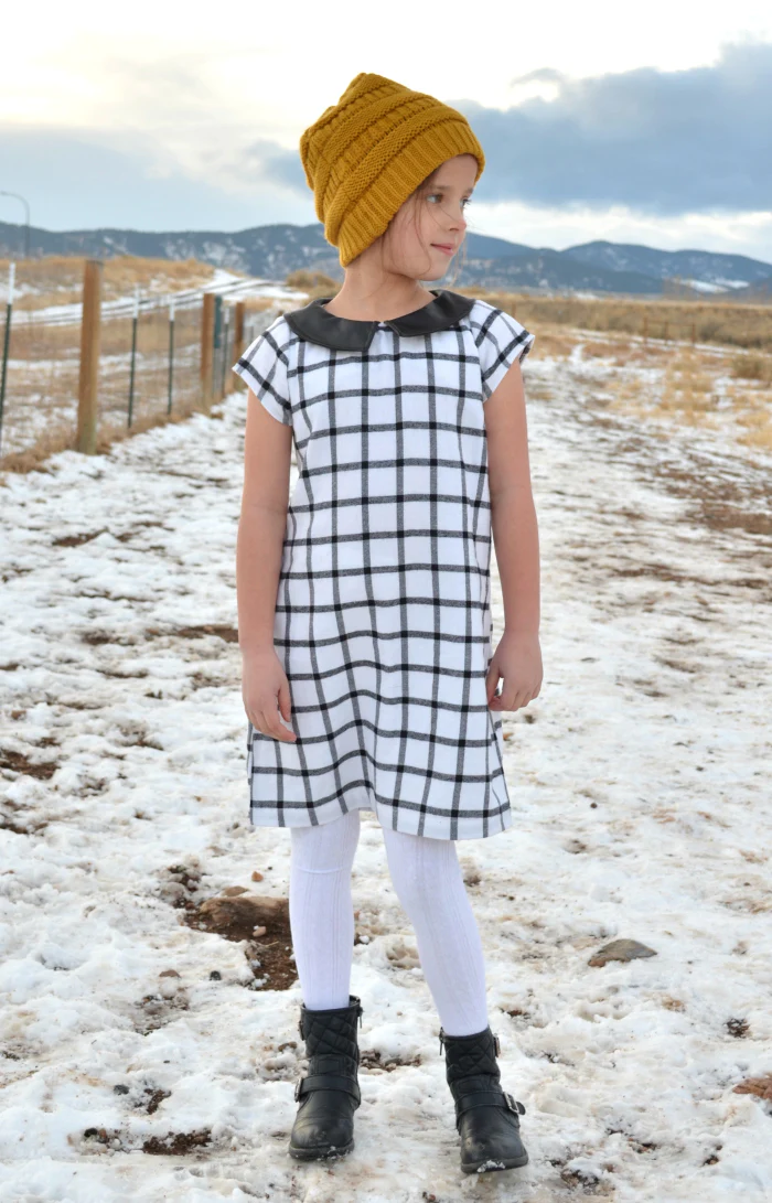 Hey June Handmade Child/Teen Larkspur Dress - Image 3
