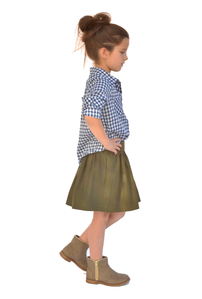 Hey June Handmade Child/Teen Laramie Shirt, Tunic & Dress - Image 4