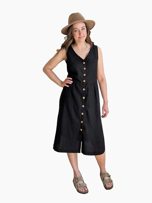 Hey June Handmade Marseille Dress (0 - 20/B CUP) - Printed copy shop (+£7.00)