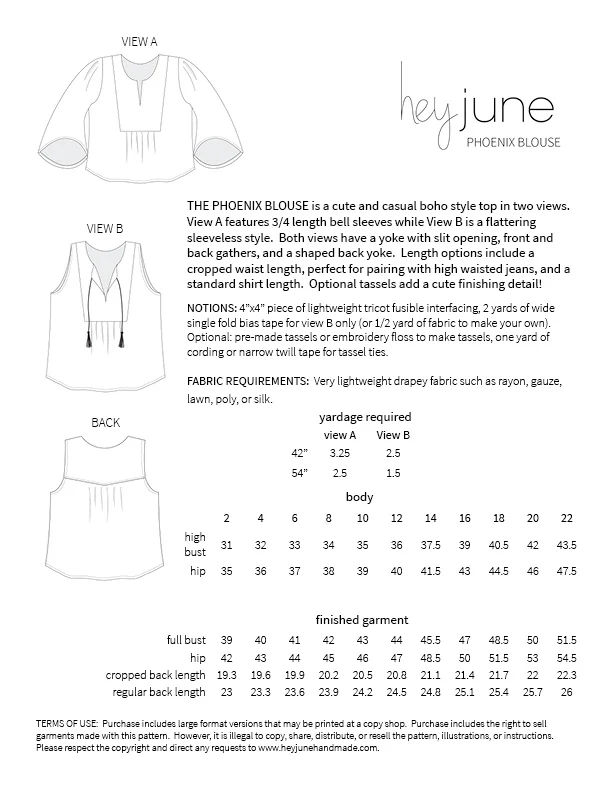 Hey June Handmade Phoenix Blouse - Image 12