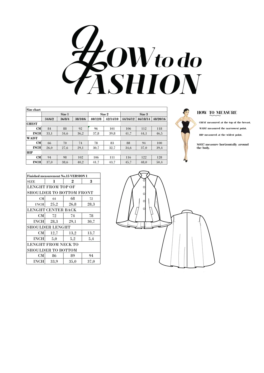 How to Do Fashion No. 15 Barcelona Cape - Image 7