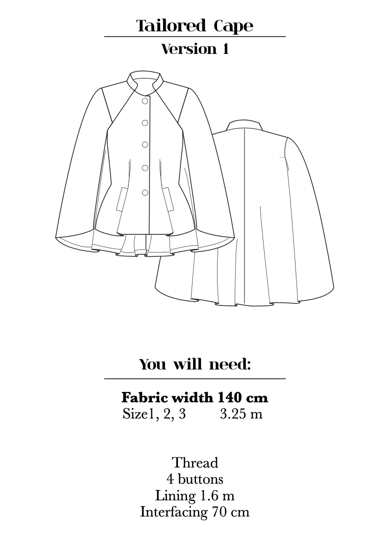 How to Do Fashion No. 15 Barcelona Cape - Image 8