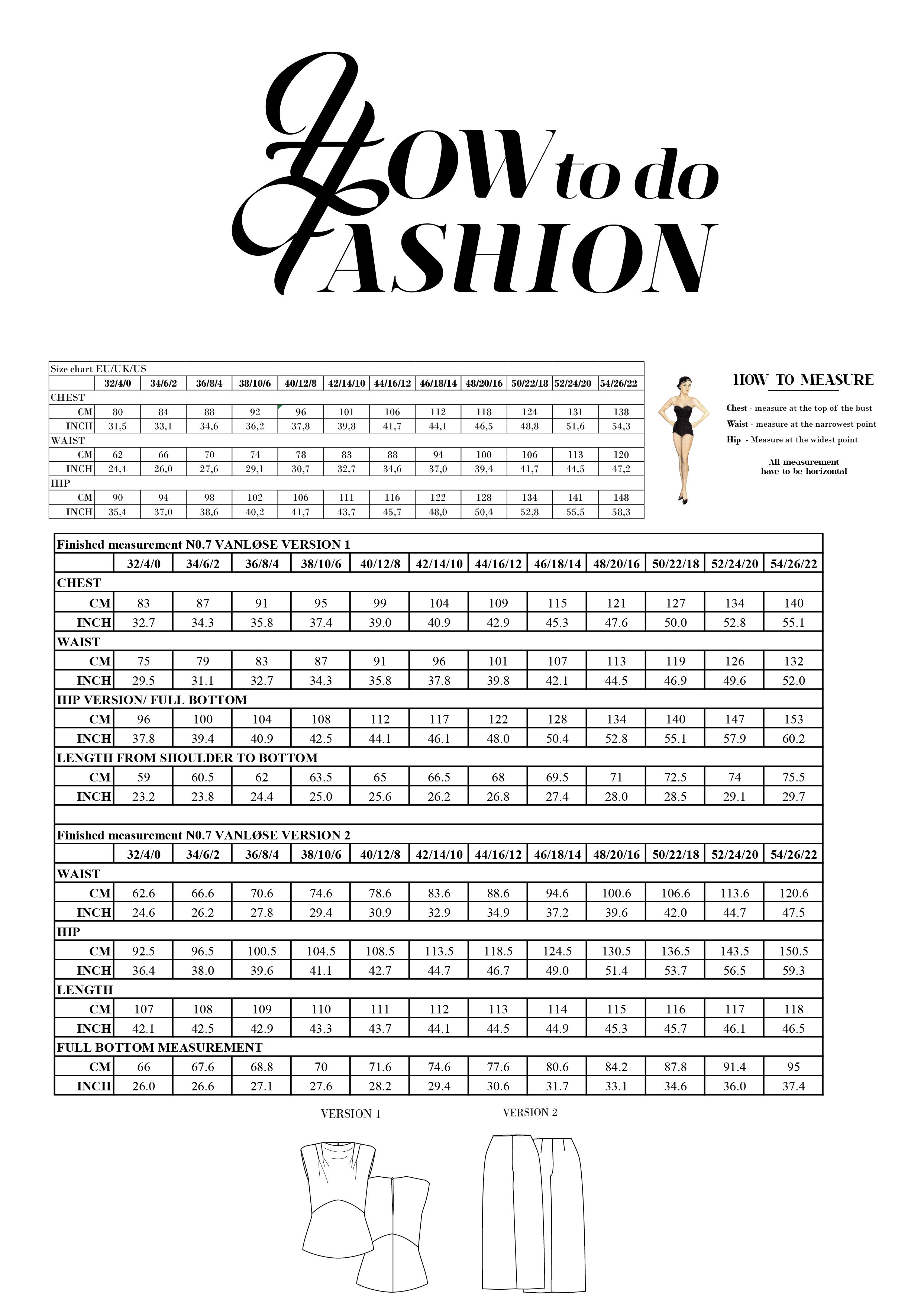 How to Do Fashion No. 7 Vanløse Top/Trousers - Image 8