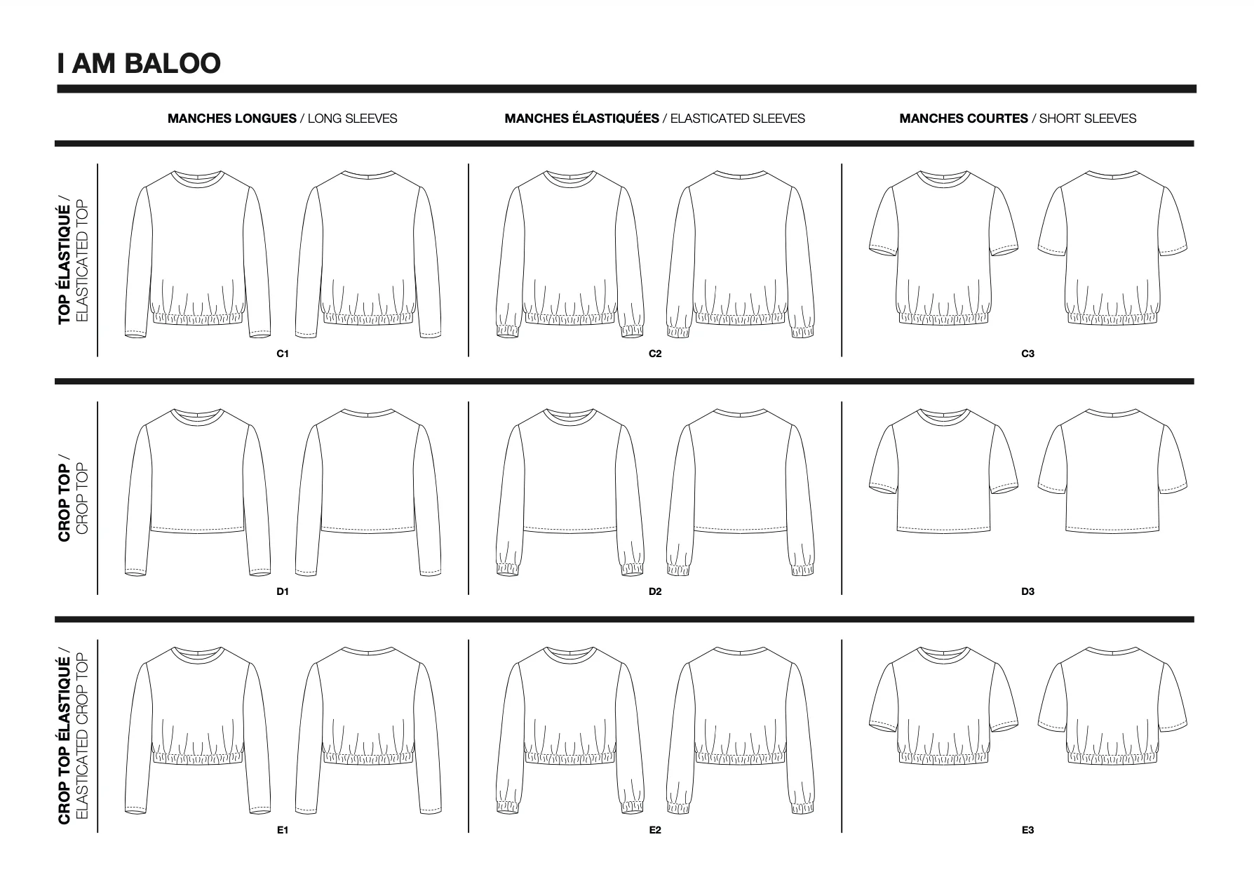 I AM Patterns Baloo Tee, Sweatshirt and Dress - Image 21