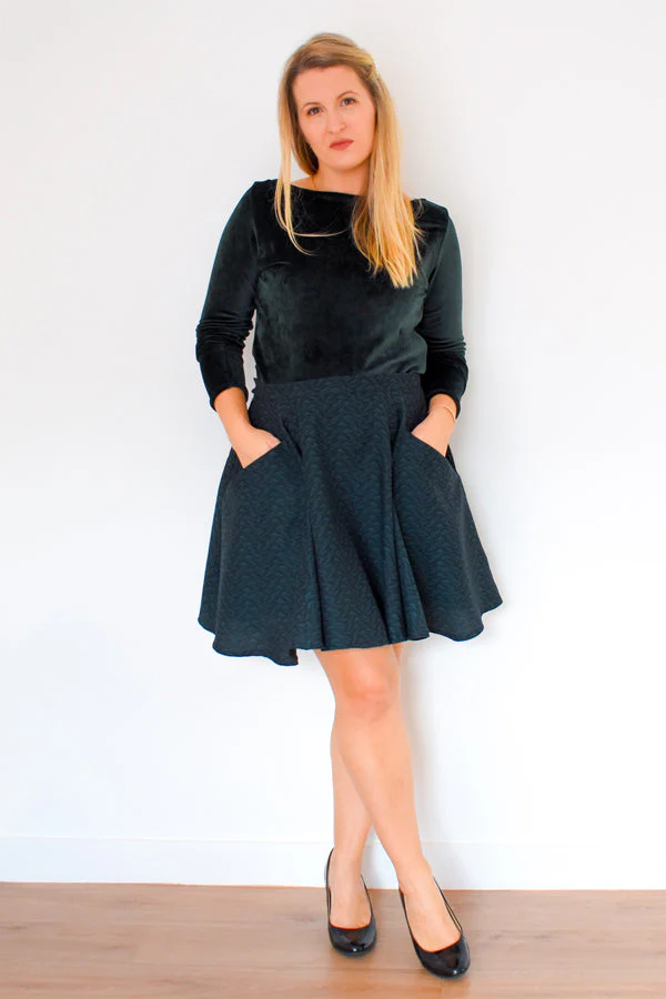 I AM Patterns Cindy Skirt - Printed copy shop (+£7.00)