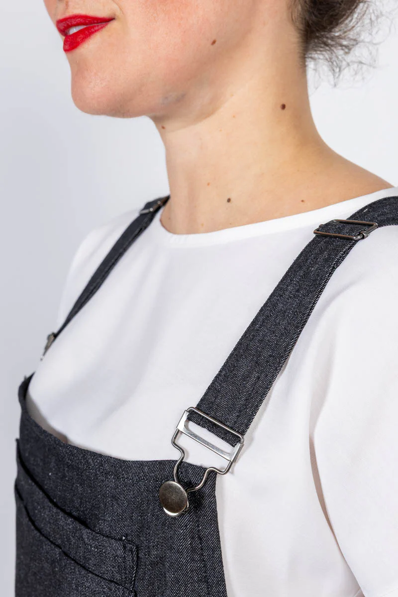 I AM Patterns Crystal Dungaree Dress - Image 13