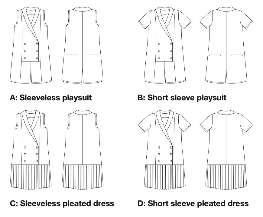 I AM Patterns Diana Playsuit and Dress - Image 25