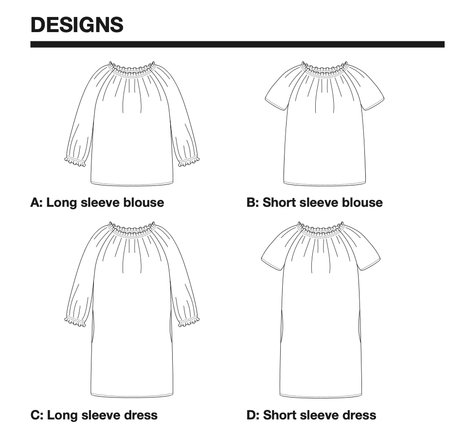 I AM Patterns Hesat Blouse and Dress - Image 23
