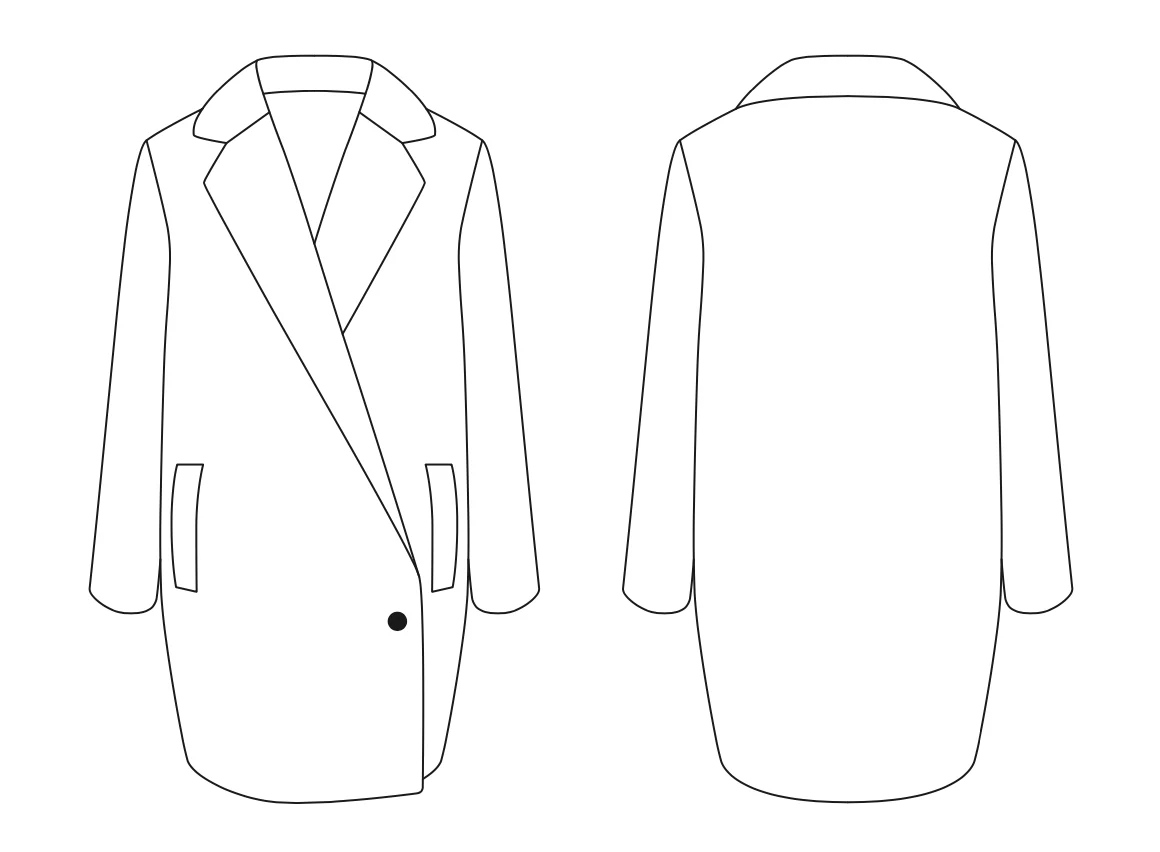 I AM Patterns Merlin Coat - Image 17