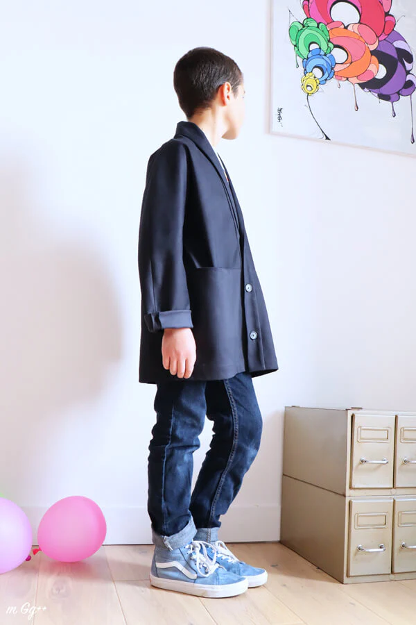 I AM Patterns Mini Artemis Coat - Image 10