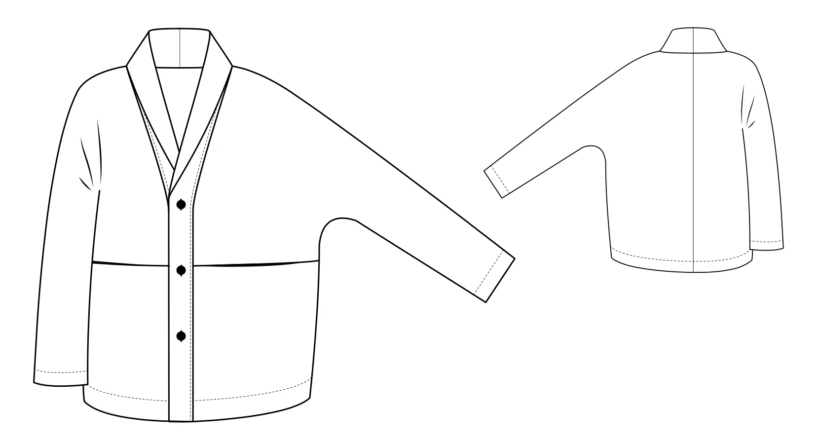 I AM Patterns Mini Artemis Coat - Image 14