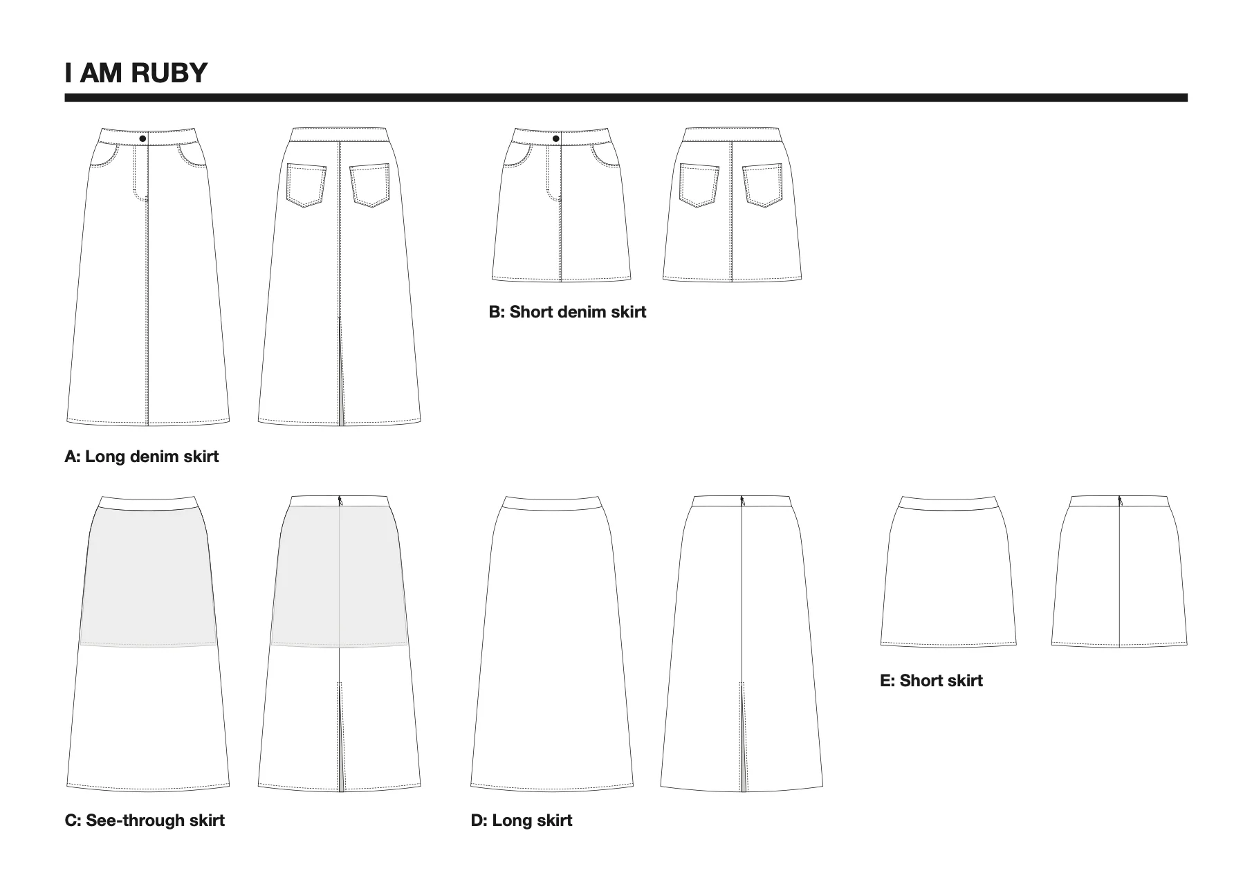 I AM Patterns Ruby Skirt - Image 16