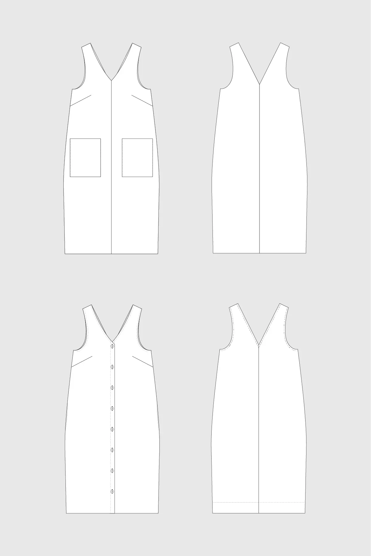 In the Folds Stow Dress - Image 12
