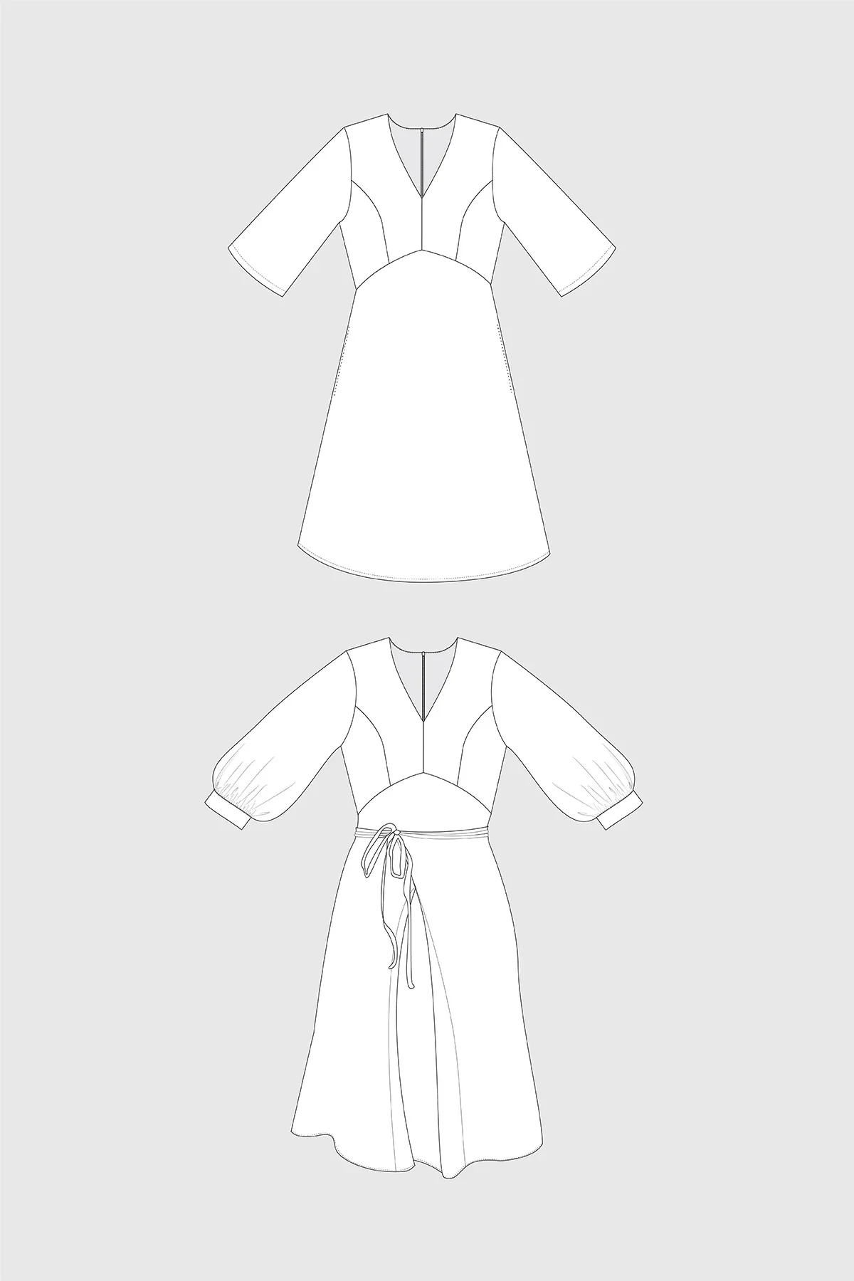 In the Folds Acton Dress Sleeve Expansion - Image 16