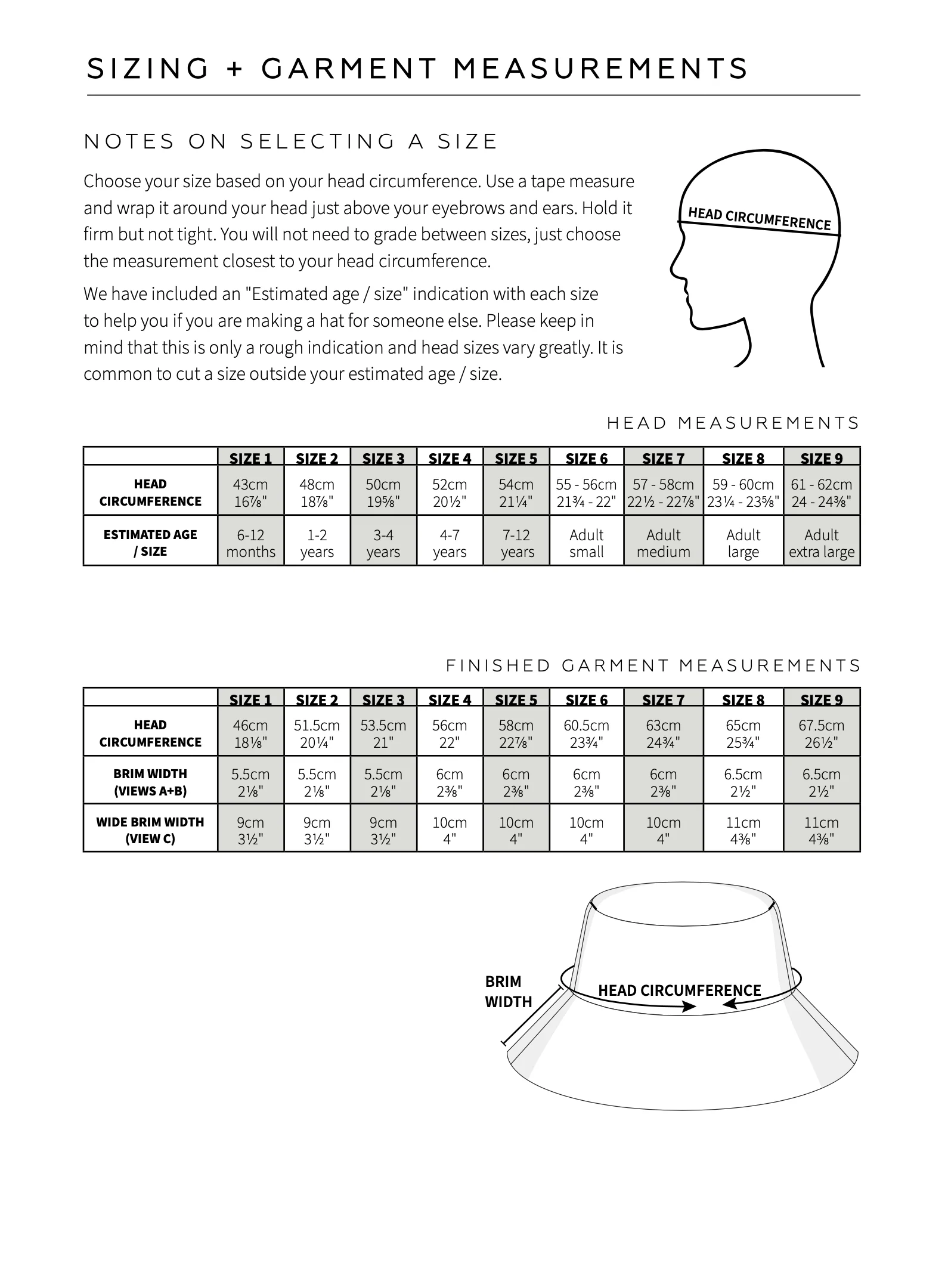 In the Folds Baby/Child/Adult Fairbank Hat - Image 16