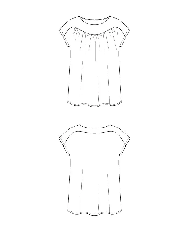 Itch to Stitch Algarve Top - Image 5