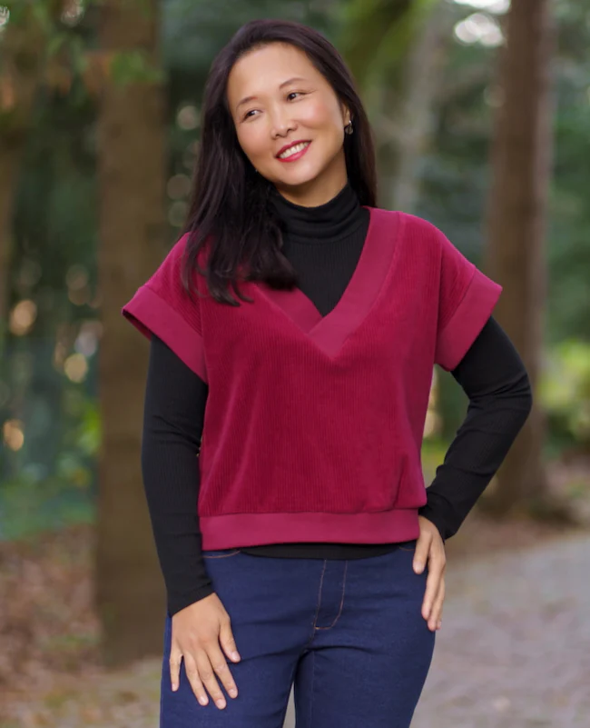 Itch to Stitch Andorra Top and Vest