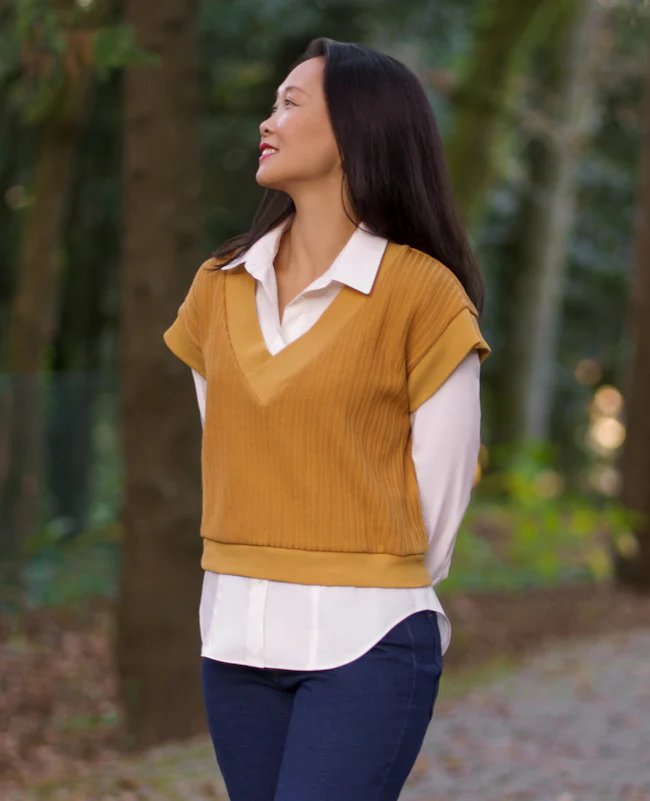 Itch to Stitch Andorra Top and Vest - Image 6