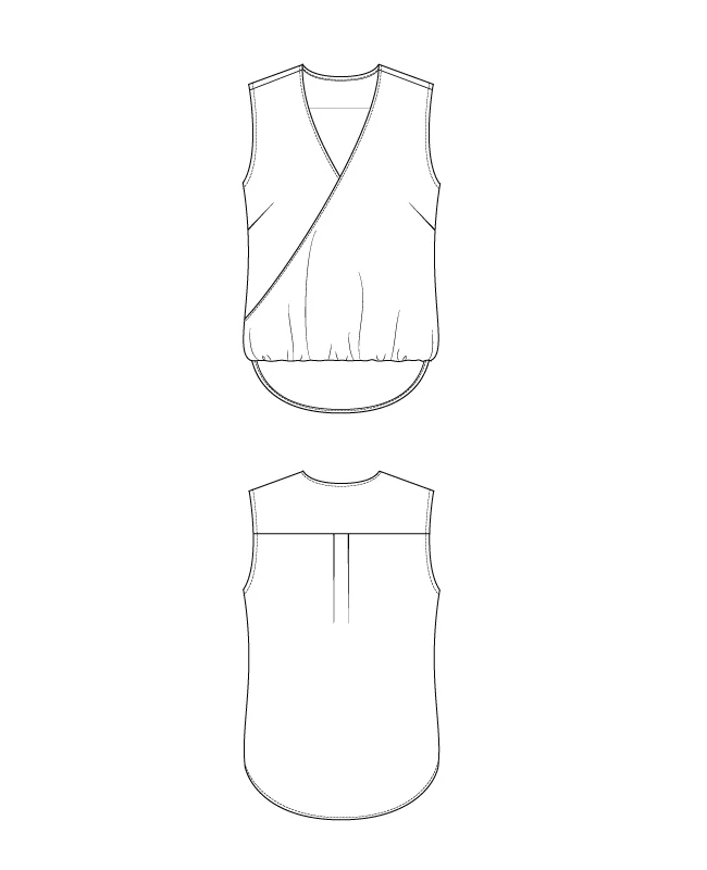 Itch to Stitch Auvers Top - Image 8