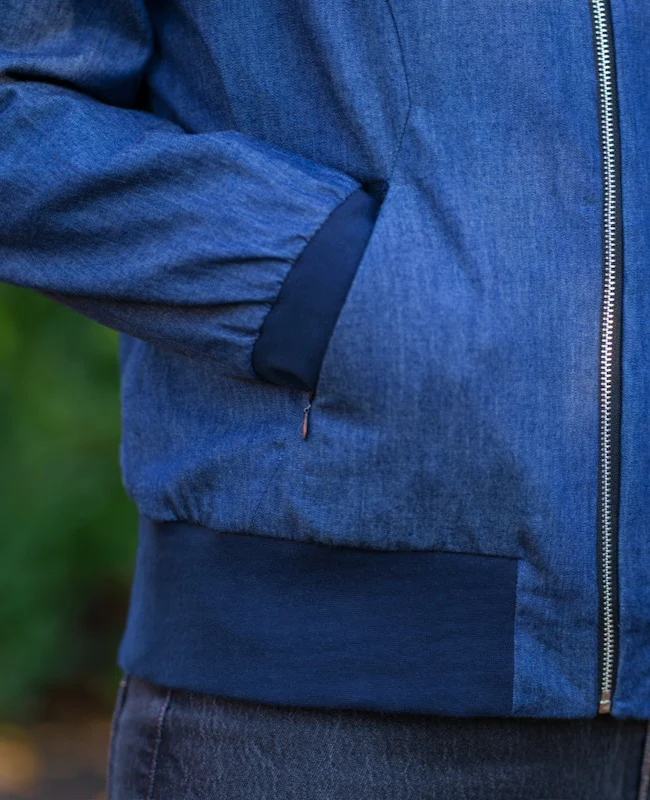 Itch to Stitch Causeway Bomber Jacket - Image 8