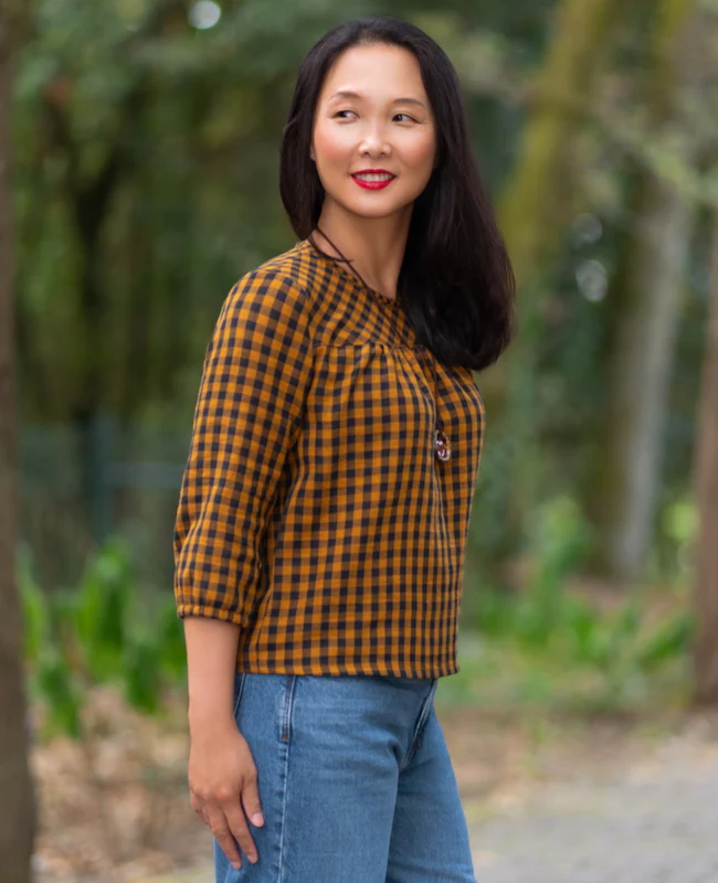 Itch to Stitch Clemente Top - Image 4