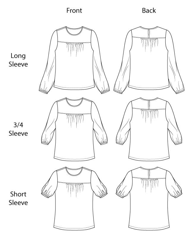 Itch to Stitch Clemente Top - Image 8