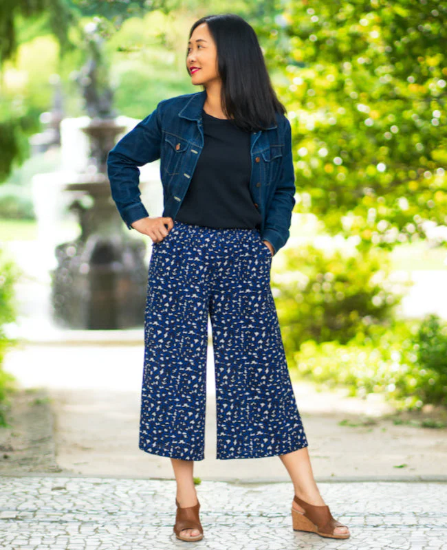 Itch to Stitch Icaria Pants - Printed copy shop SIZES 16 - 40 (+£7.00)