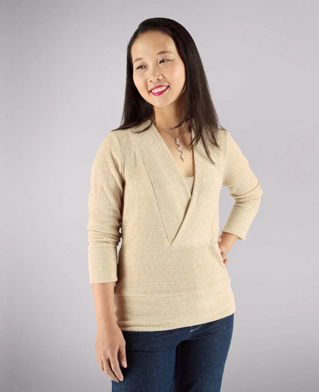 Itch to Stitch Irena Knit Top - Printed copy shop (+£7.00)