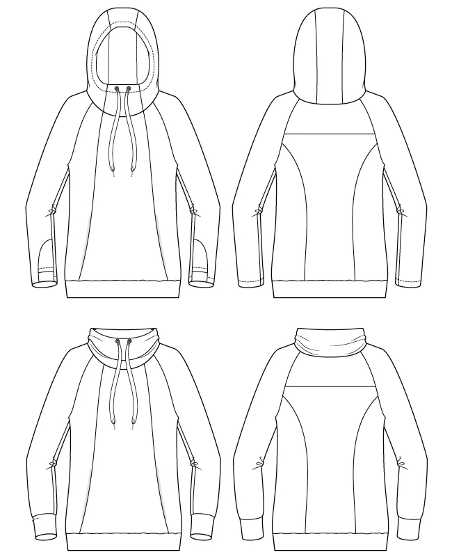 Itch to Stitch Lamma Hoodie and Sweatshirt - Image 12