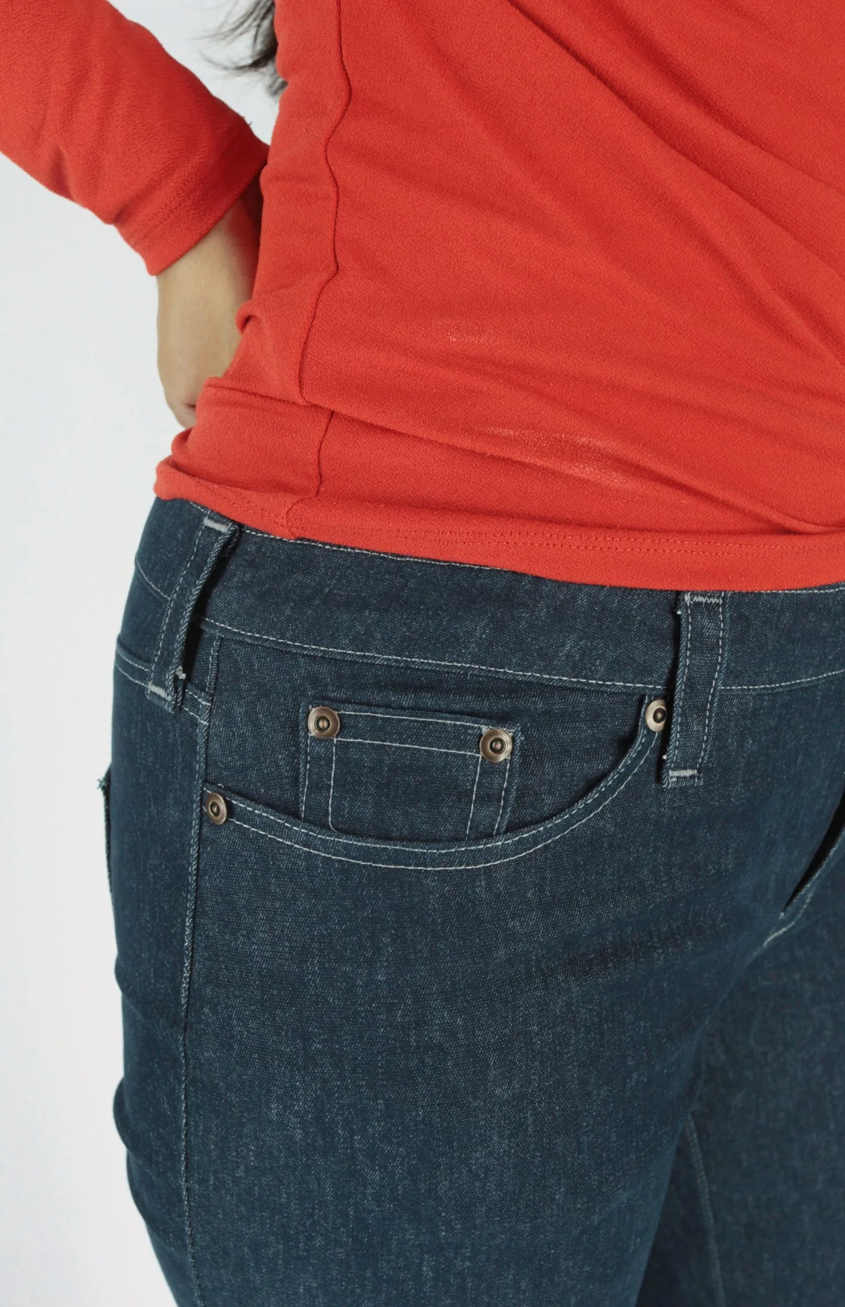 Itch to Stitch Liana Stretch Jeans - Image 6